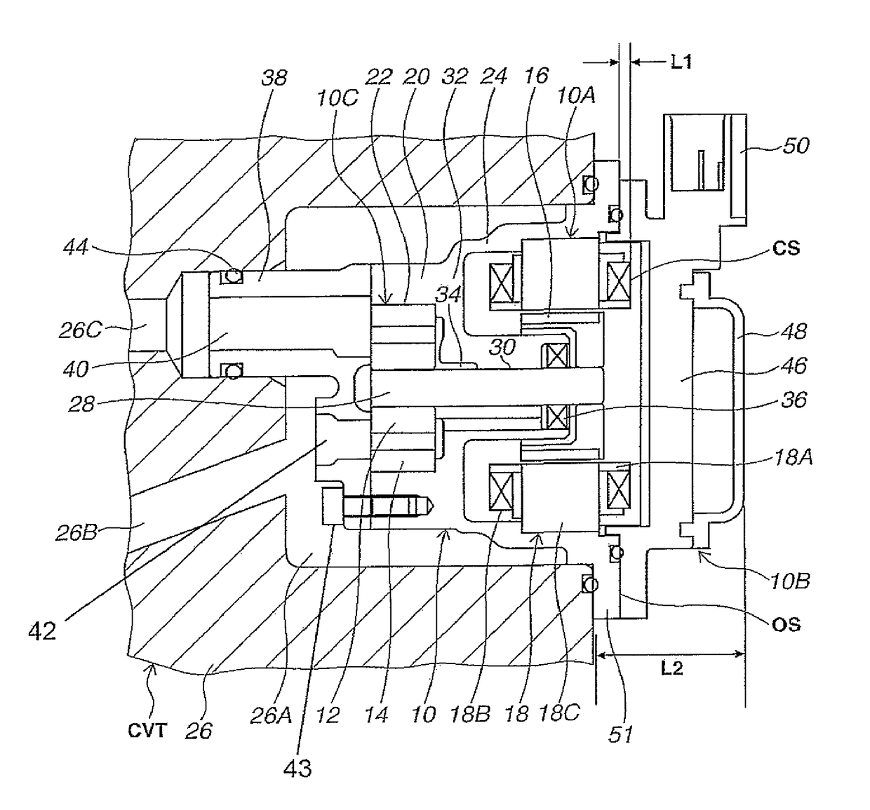 Electric oil pump