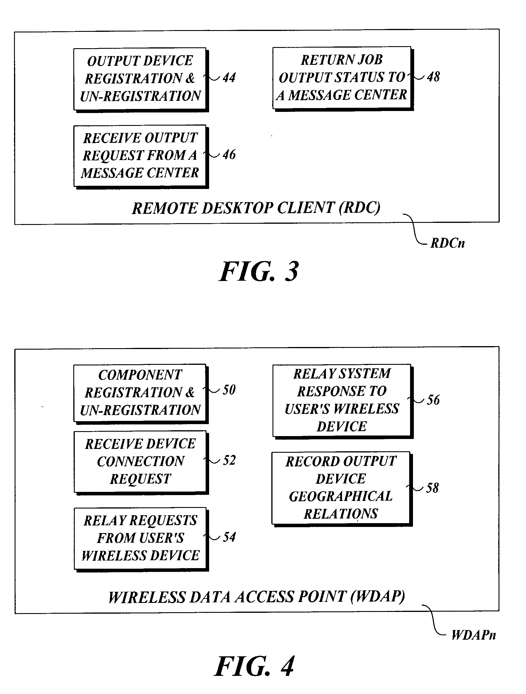 Output management system and method for enabling access to private network resources