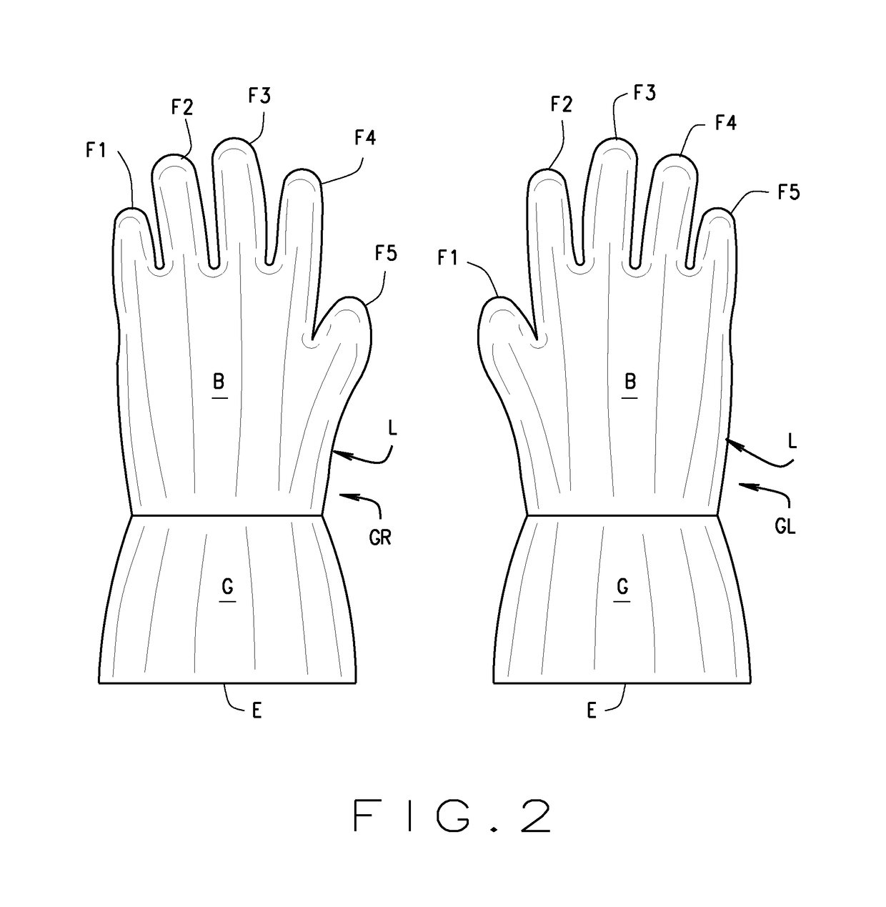 Scrub glove for cleaning various articles