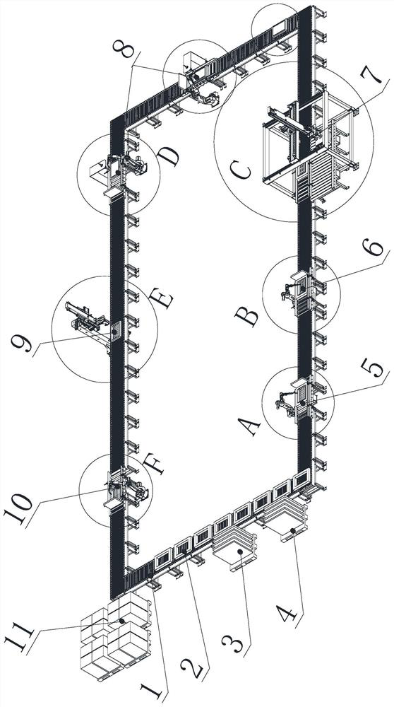 Screen mesh welding production line