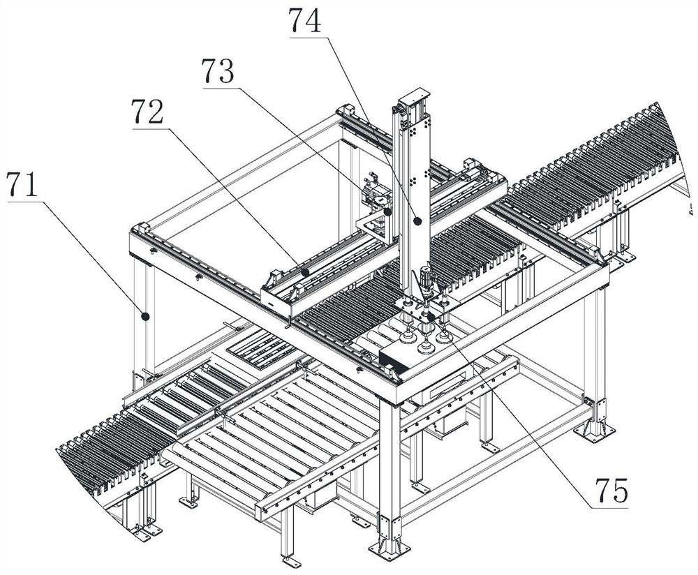 Screen mesh welding production line