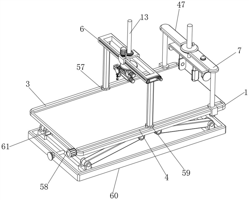 Auxiliary device for changing body position of patient for surgical nursing