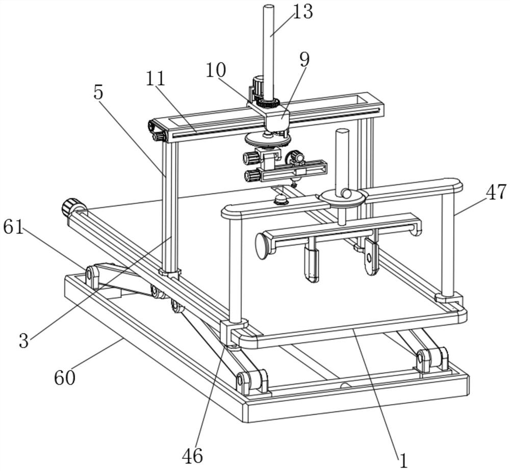 Auxiliary device for changing body position of patient for surgical nursing