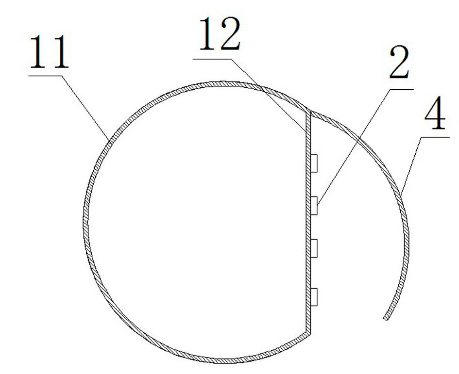 Multi-directional rotating led lamp post