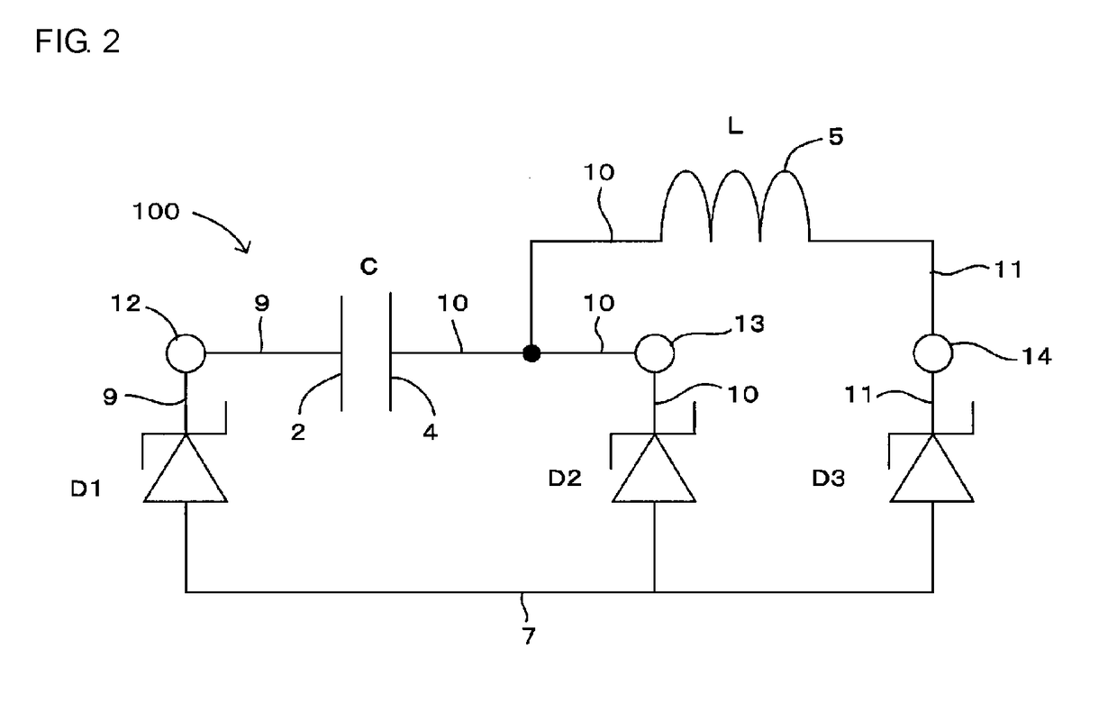 Esd-protective-function-equipped composite electronic component