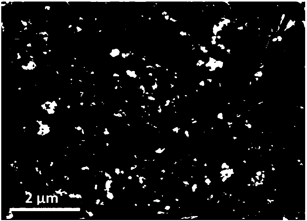 Expanded graphite negative electrode material loaded with cross-needle shaped tin oxide and preparation method thereof