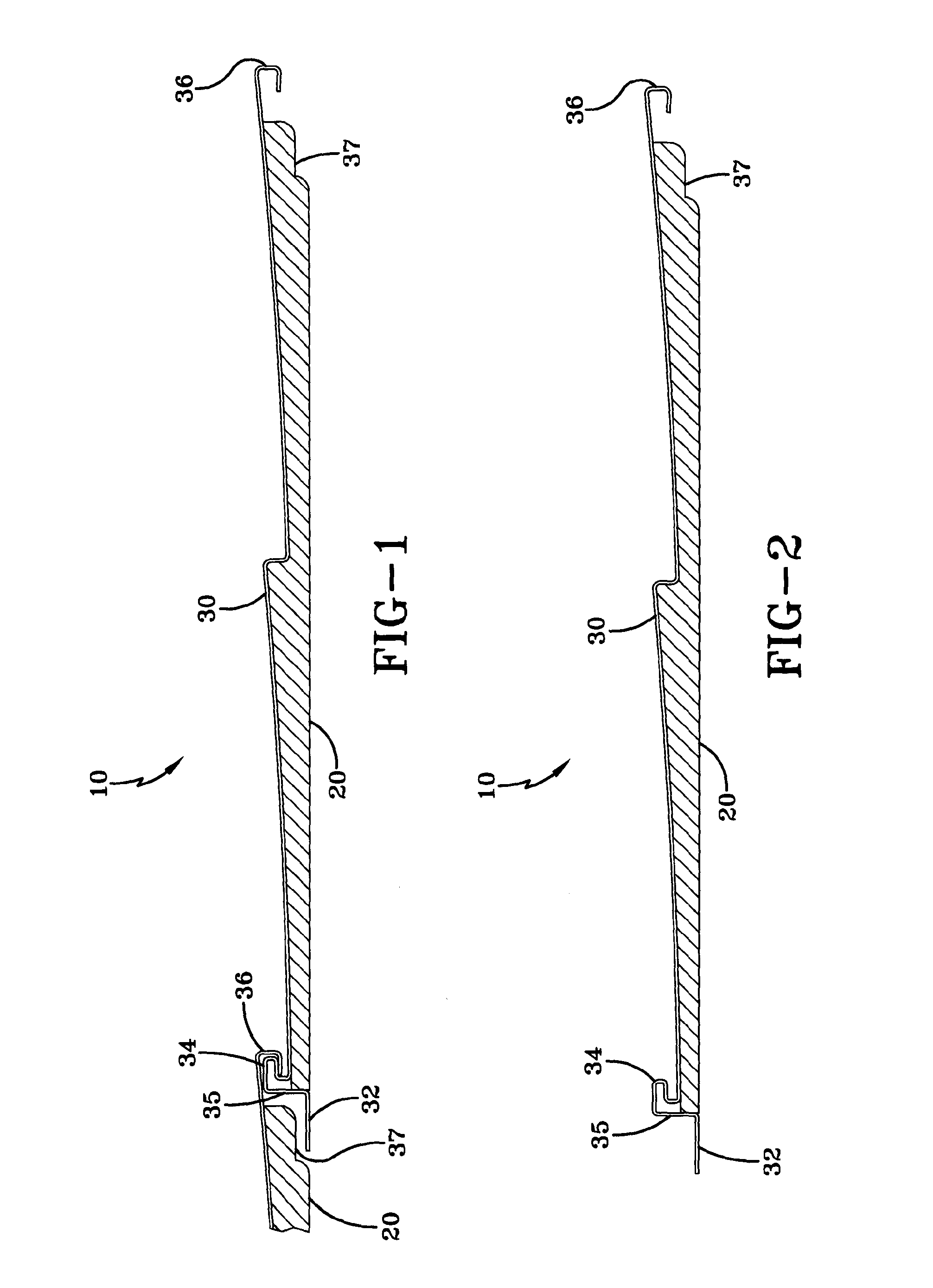 Siding having facing and backing portion with grooved and ribbed backing portion surface