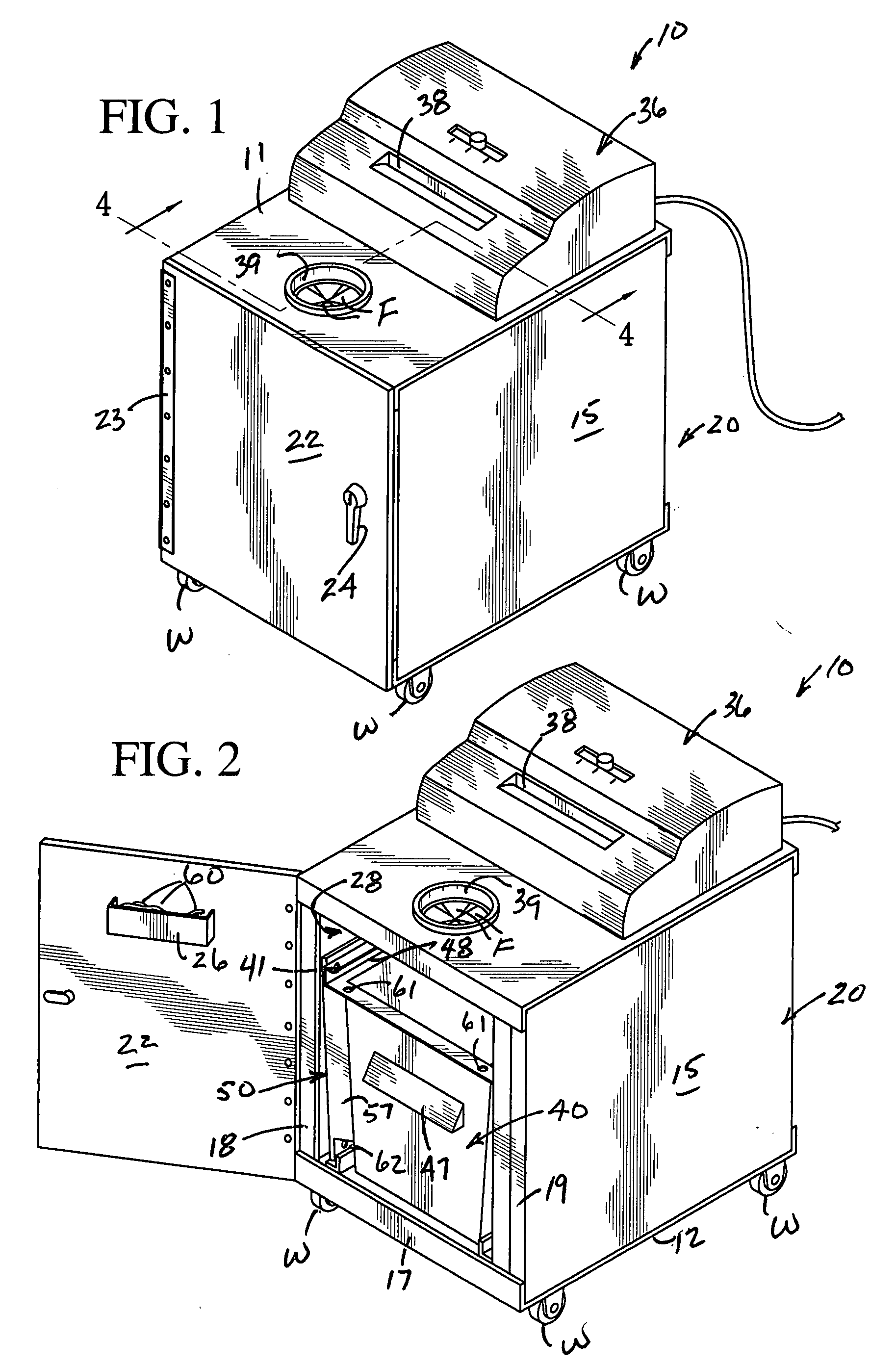 Machine for shredding/collecting drugs and drug packaging incident to permanent disposal