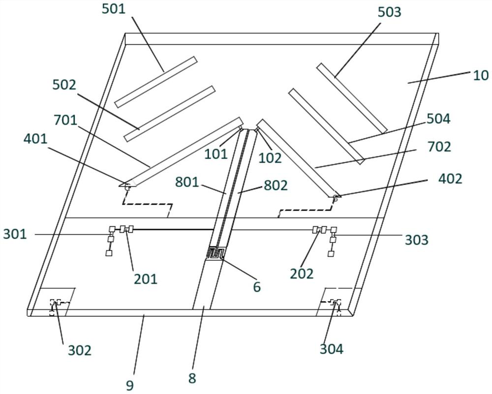 Pattern reconfigurable antenna based on PIN tube