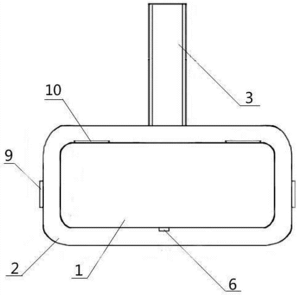 Movable VR helmet suite convenient for real communication