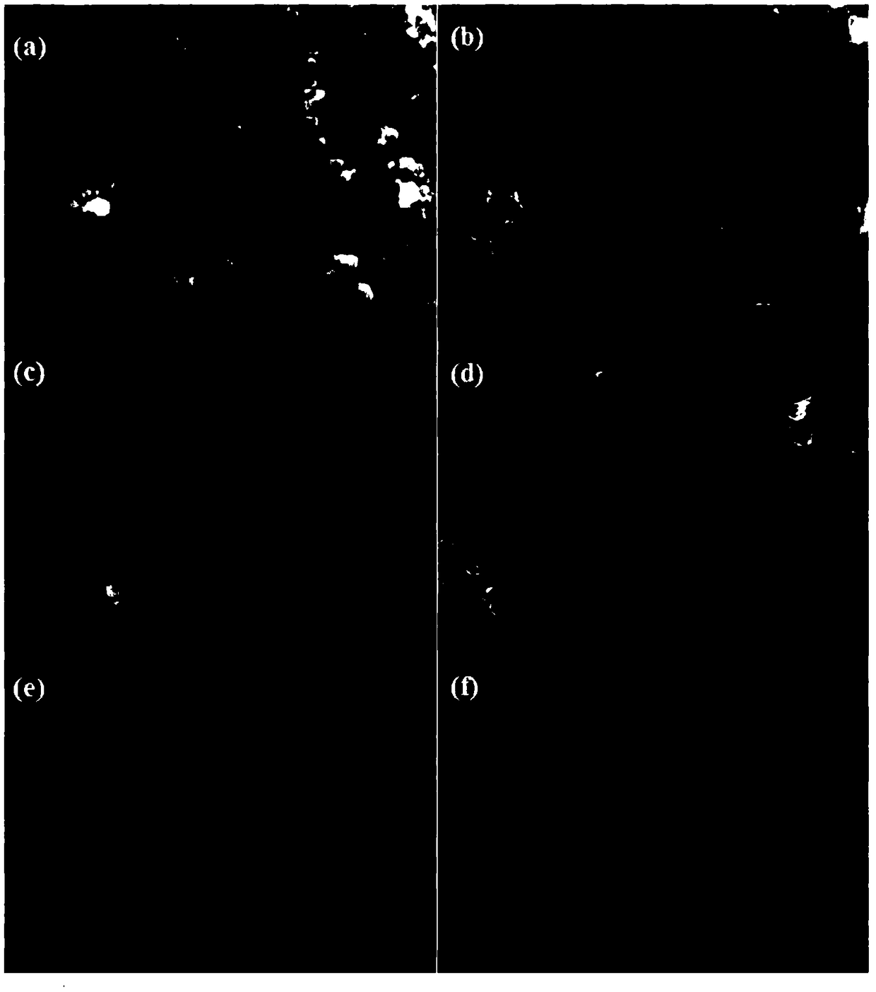 Preparation method of vanadium-doped strontium titanate photocatalytic nanomaterial