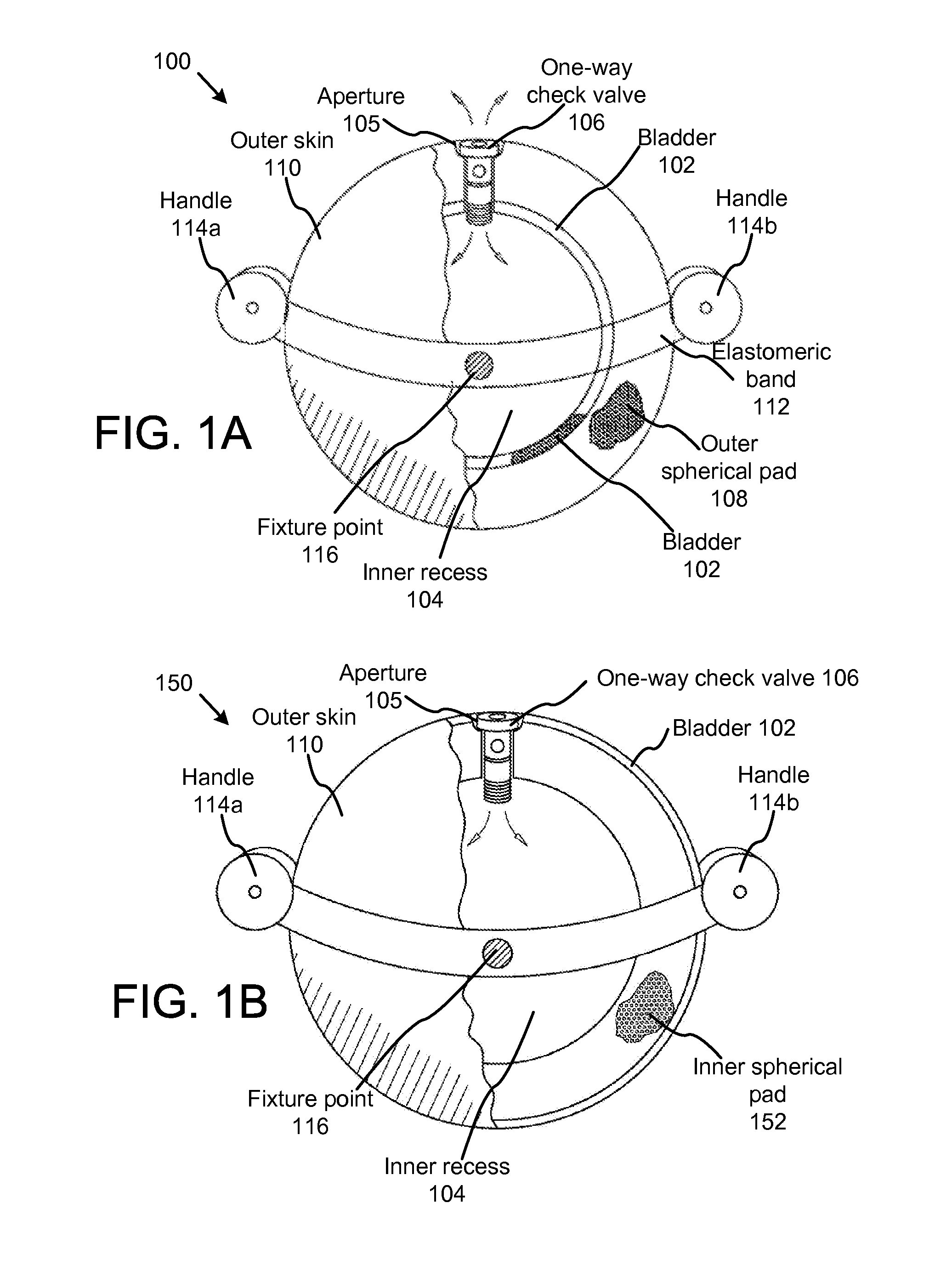 Multi-function isotonic exercise ball