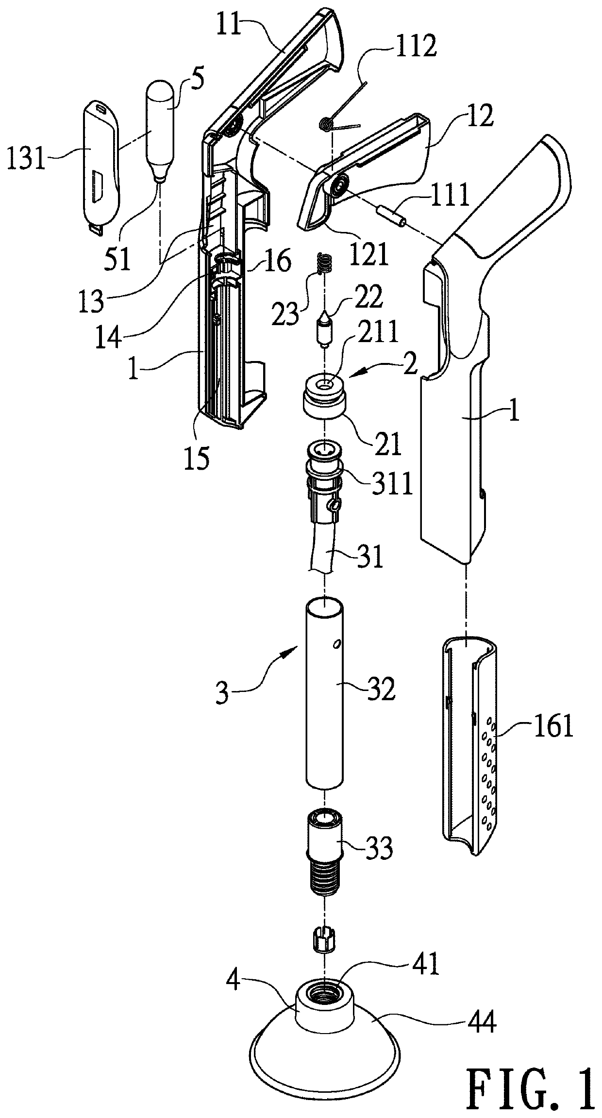 Toilet plunger structure