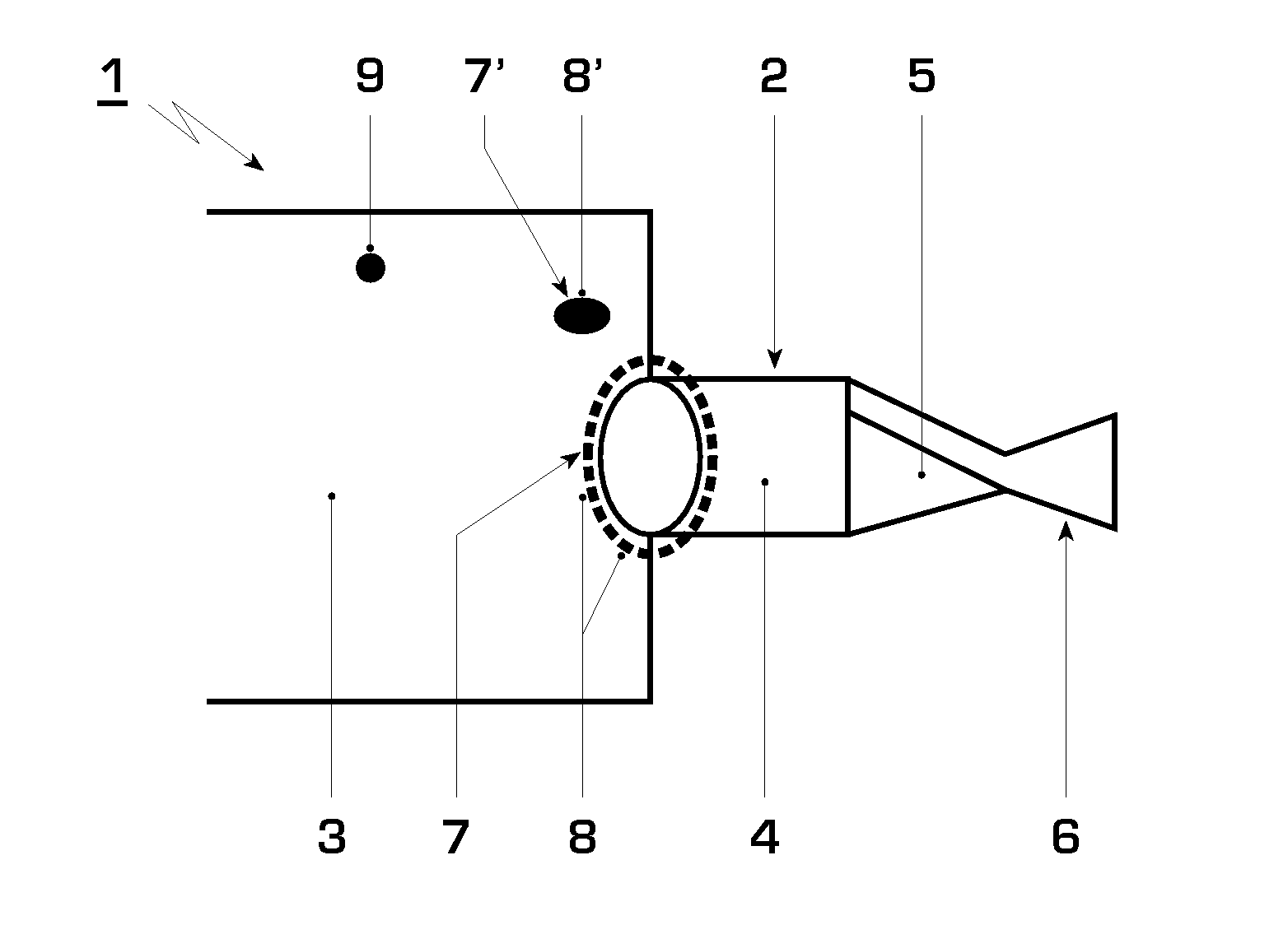 Burner system with staged fuel injection