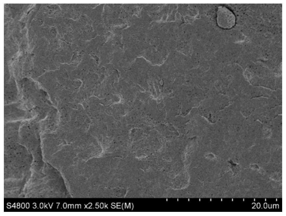 Leakproof humidifying composite hollow fiber membrane as well as preparation method and application thereof