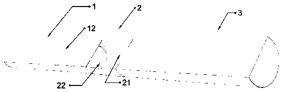 Cigarette for generating smoke through burning or heating