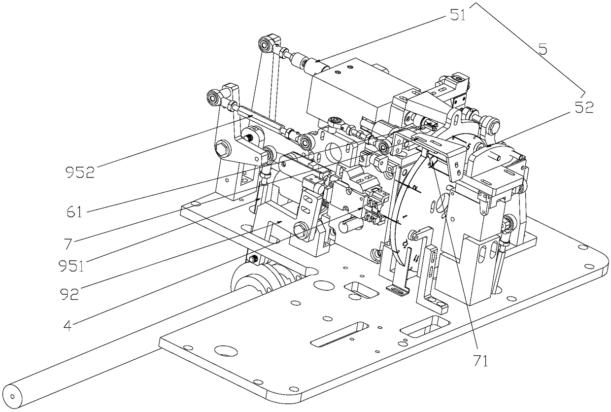 Discharge device of capacitor nailing machine