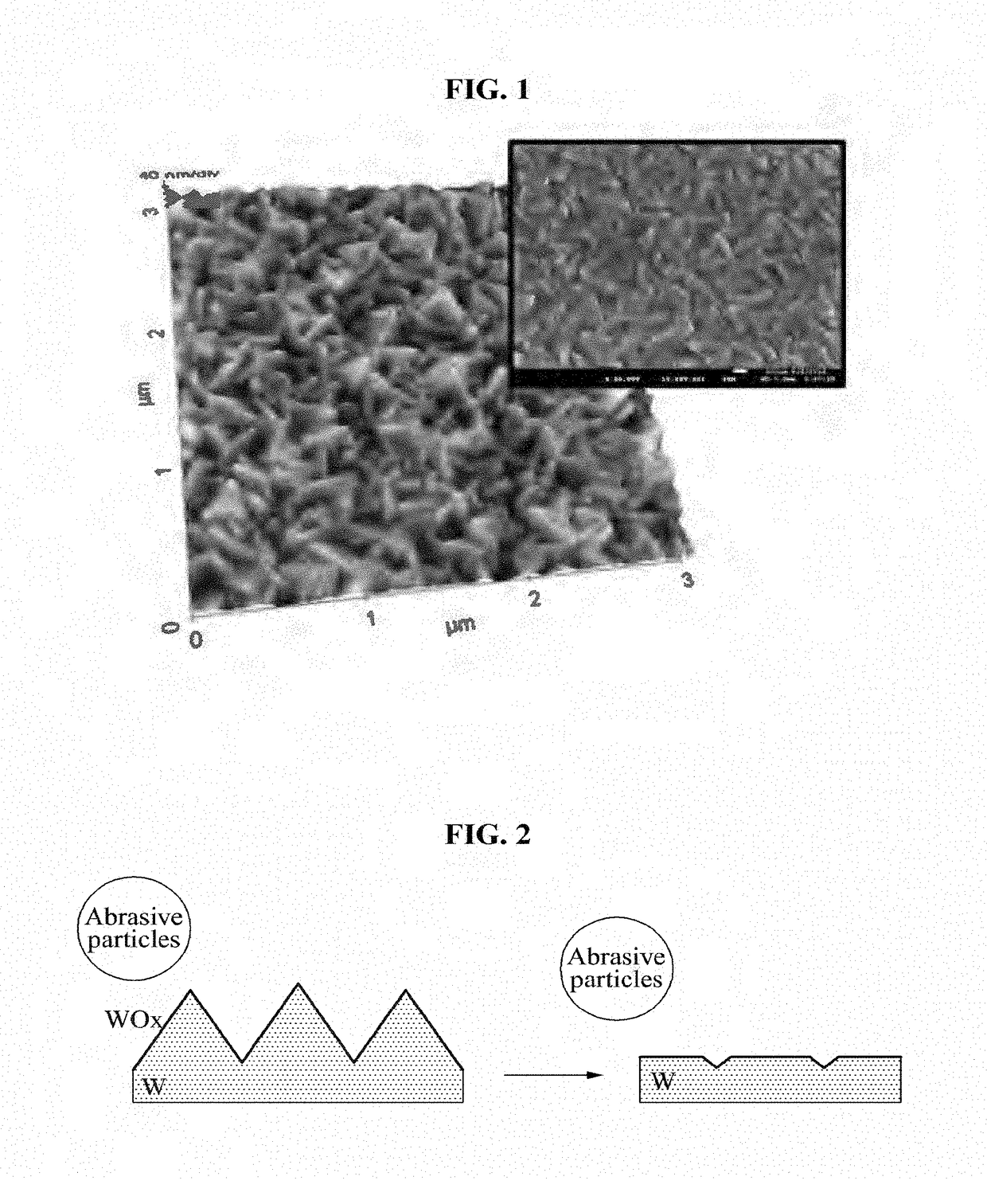 Polishing slurry composition