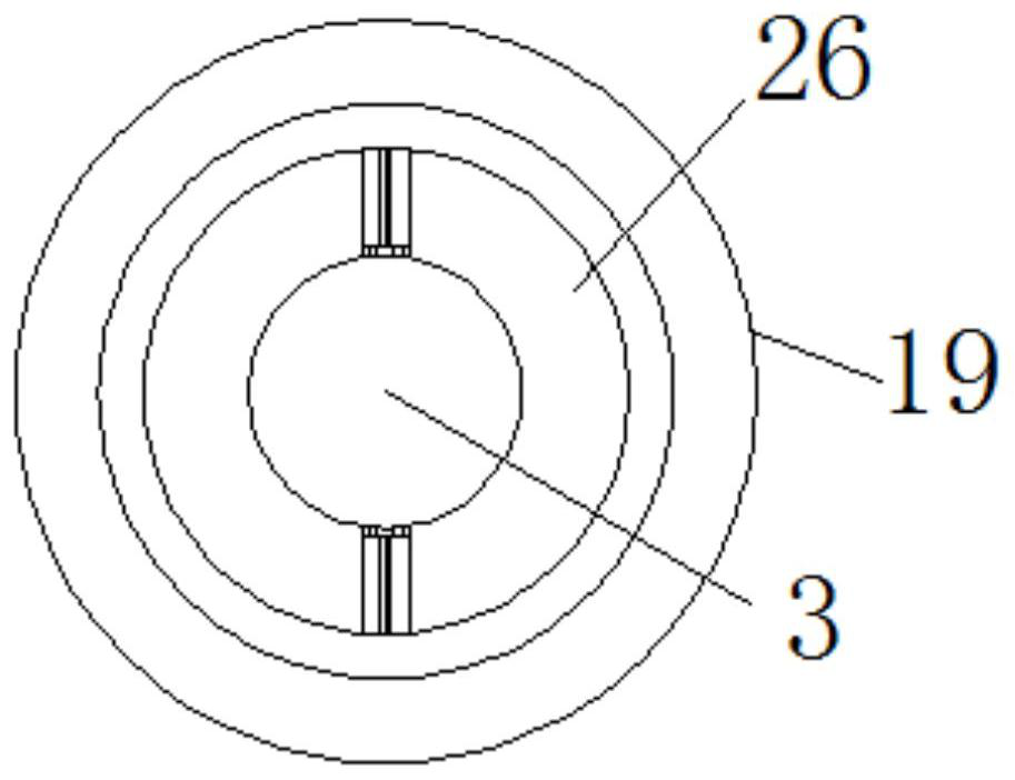 Efficient and environment-friendly sewage treatment sedimentation tank with foreign matter falling prevention function