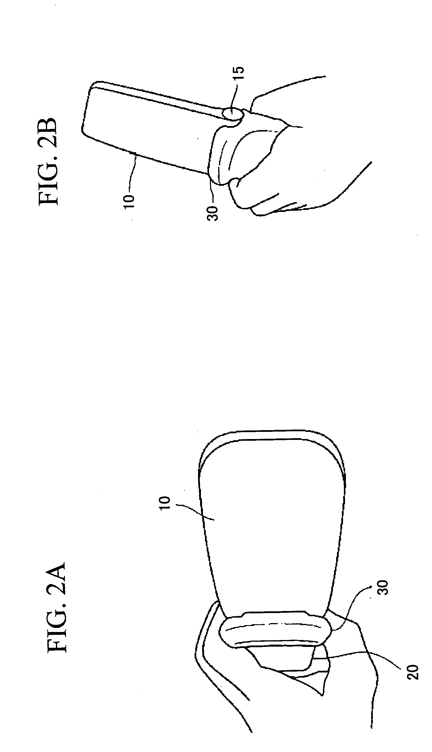 Portable wireless terminal