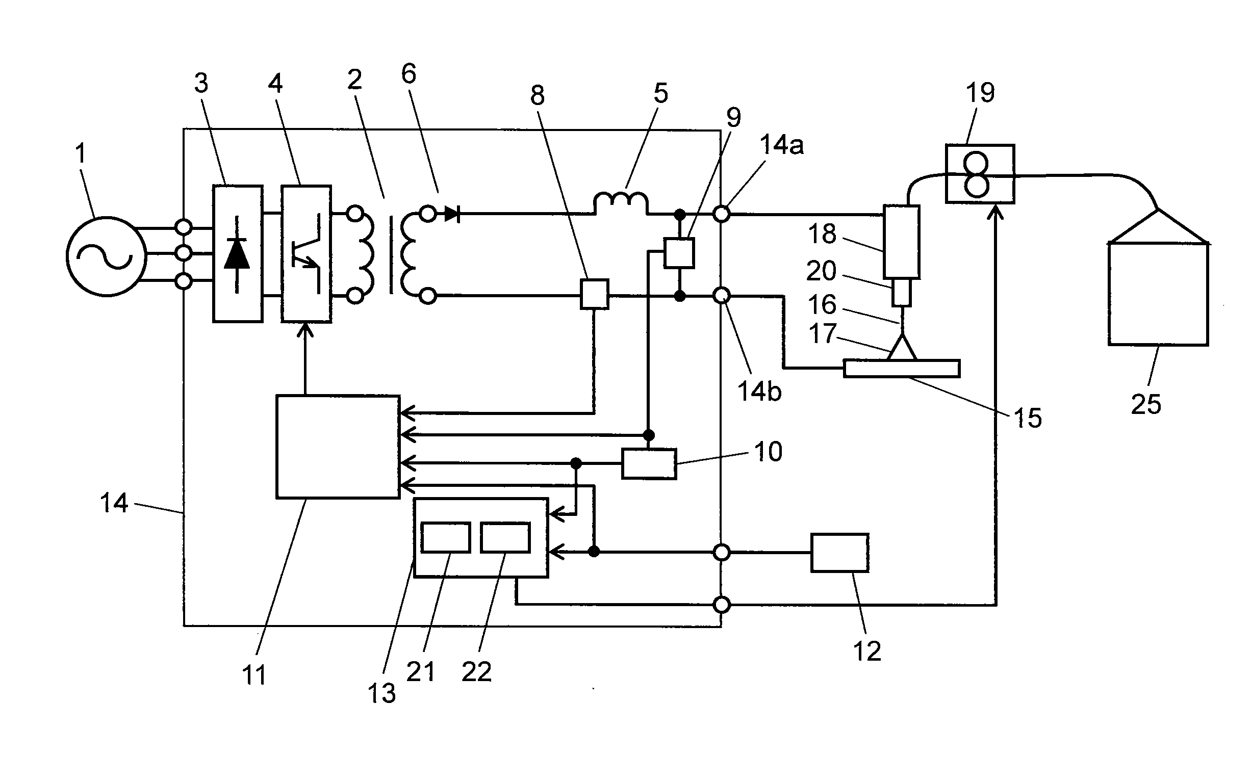 Consumable electrode arc welding method and consumable electrode arc welding device