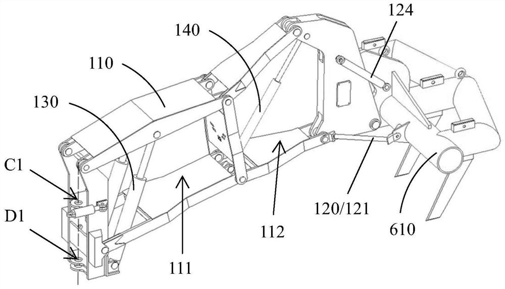 A self-propelled farmland subsoiling machine