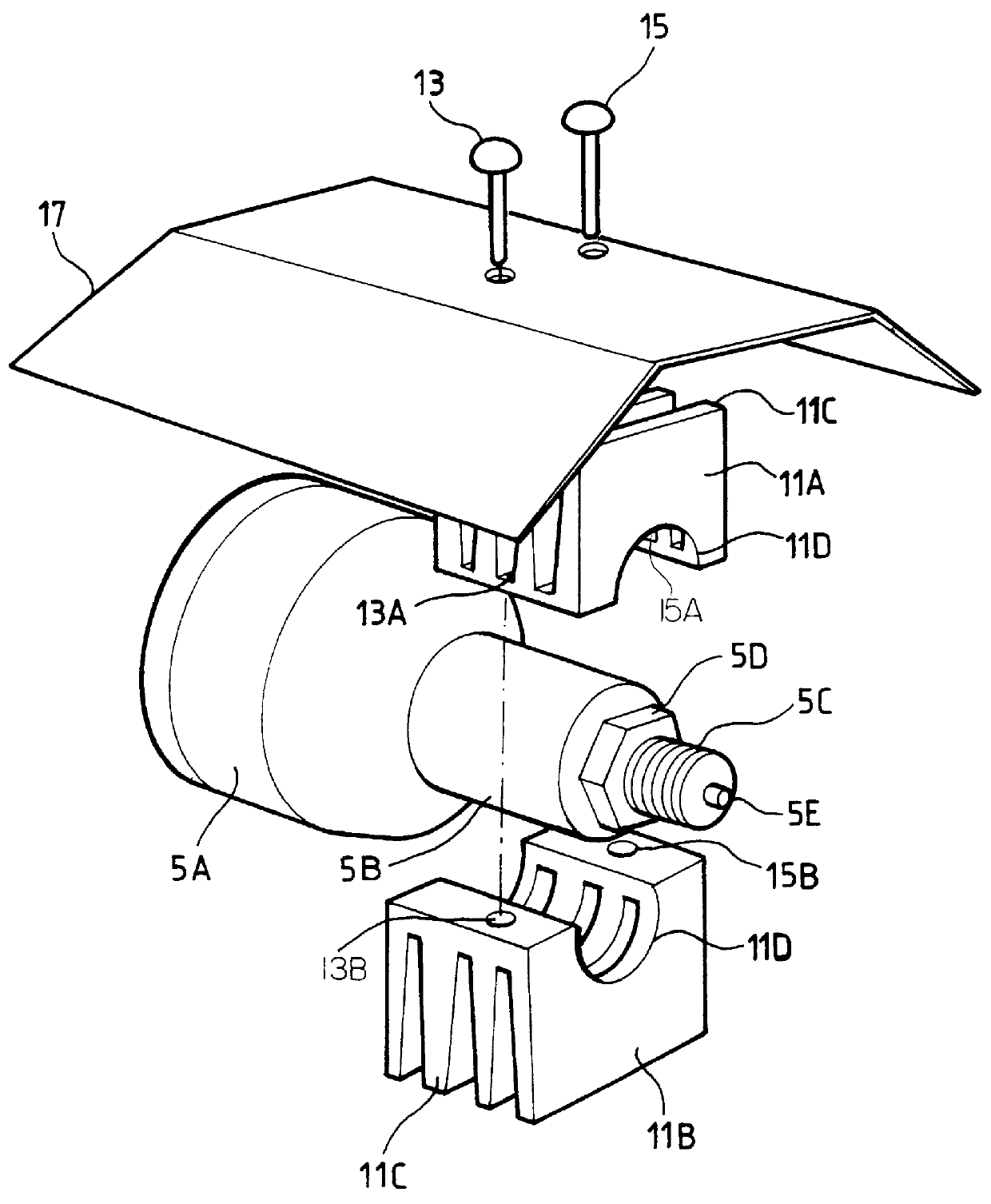 Density sensor for monitoring the rate of leakage from a switchgear case with improved reliability