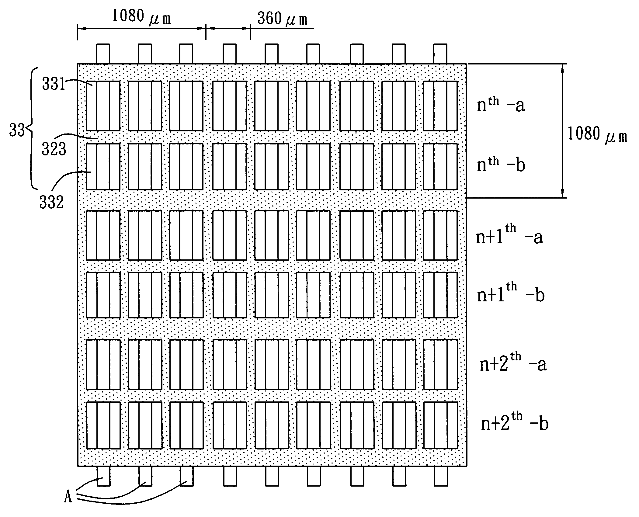 Method of driving high definition opposed discharge plasma display panel