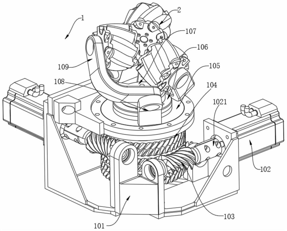 Powder brushing device for public installation and using method thereof