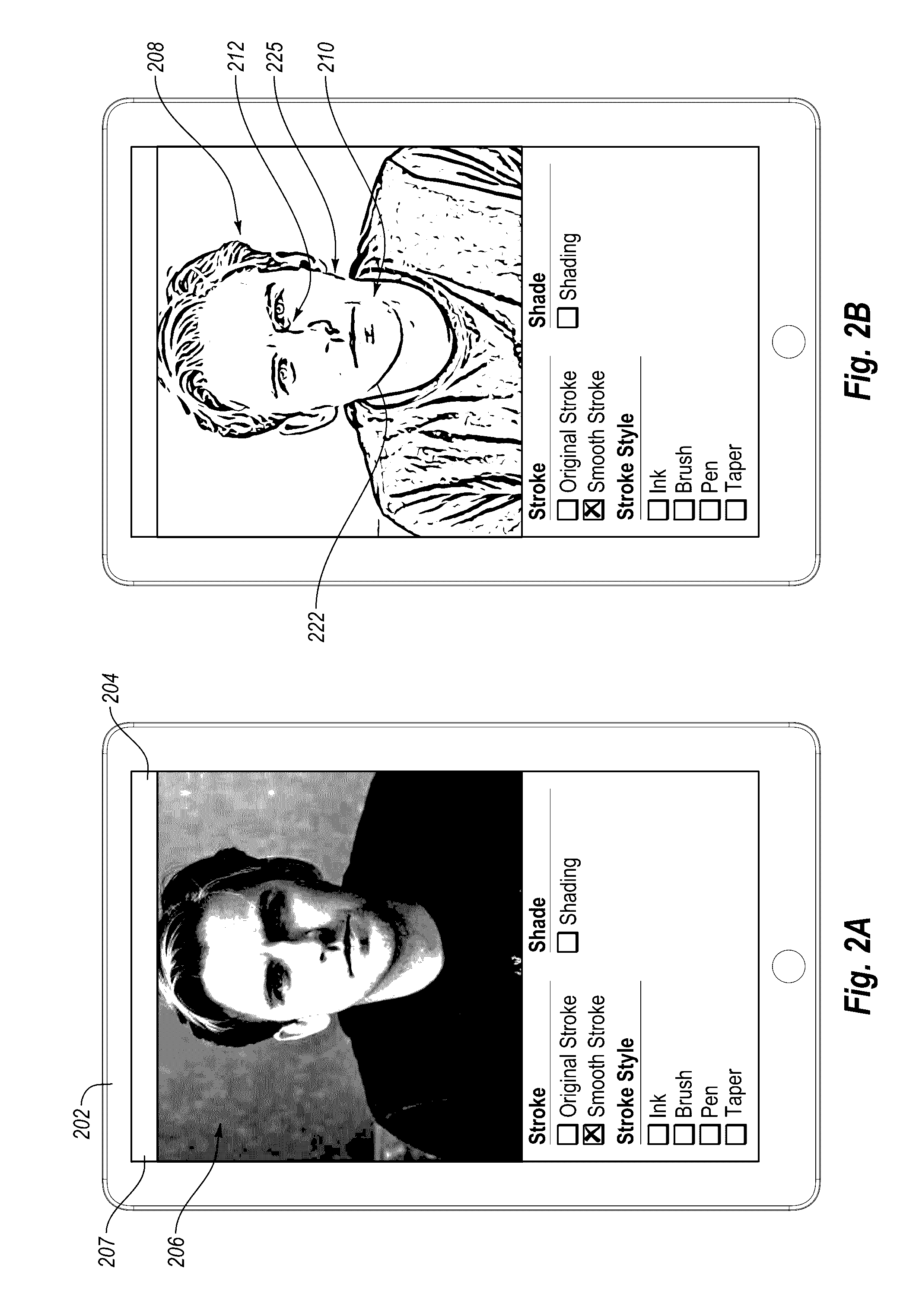 Providing drawing assistance using feature detection and semantic labeling