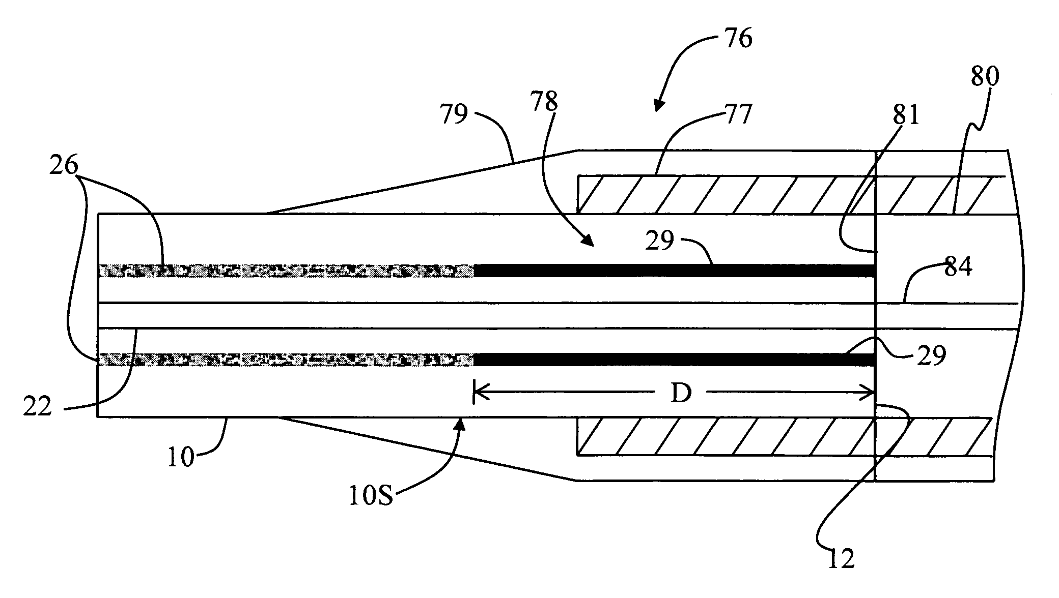 Airline optical fiber with reduced multipath interference and methods of forming same