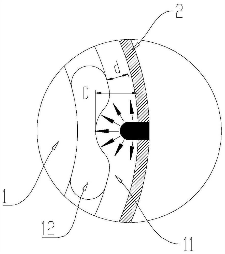 Compressor pump body structure, pump body assembly and compressor