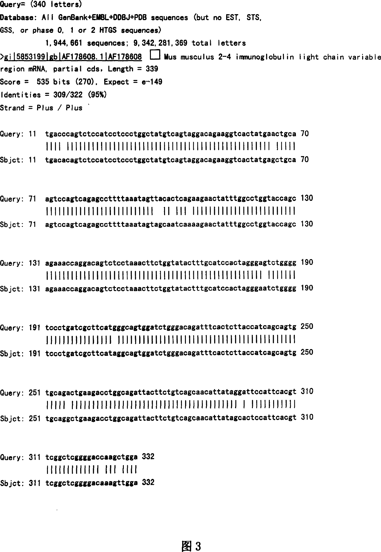 Variable region gene of high affinity monoclonal antibody of tumor necrosis factor and its preparation