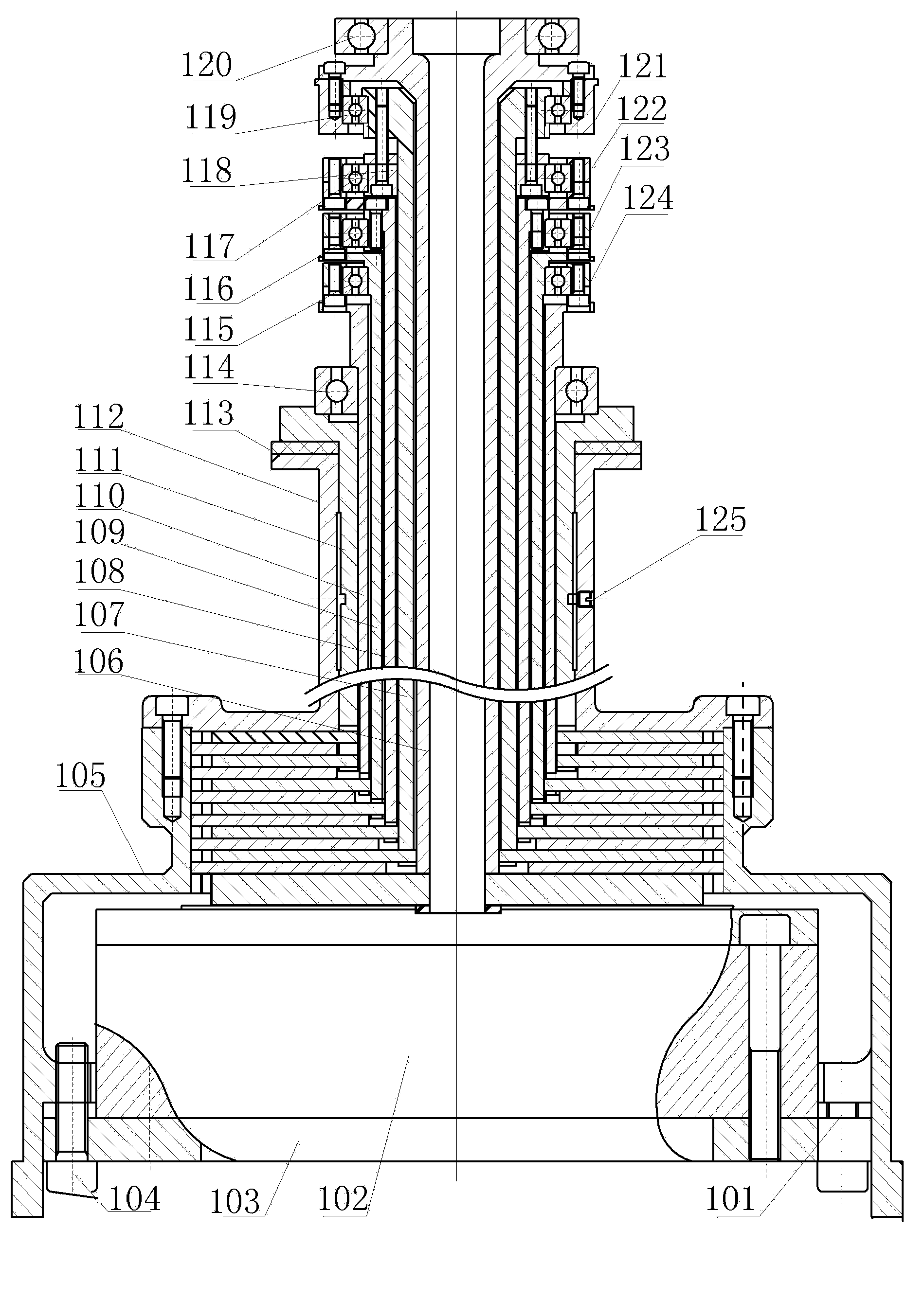 Positioning mechanical arm