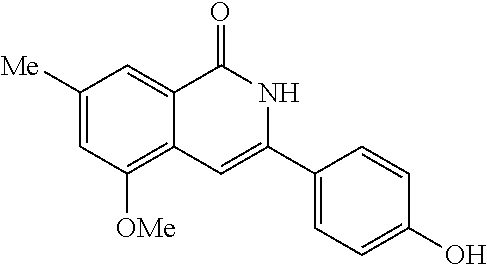 3-aryl-5-substituted-isoquinolin-1-one compounds and their therapeutic use