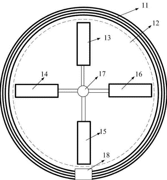 Dual-mode antenna for radio frequency identification and radio frequency identification device