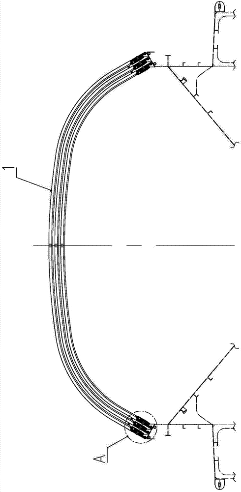 Hatch cover mechanism suitable for full-electric propulsion bulk cargo ship