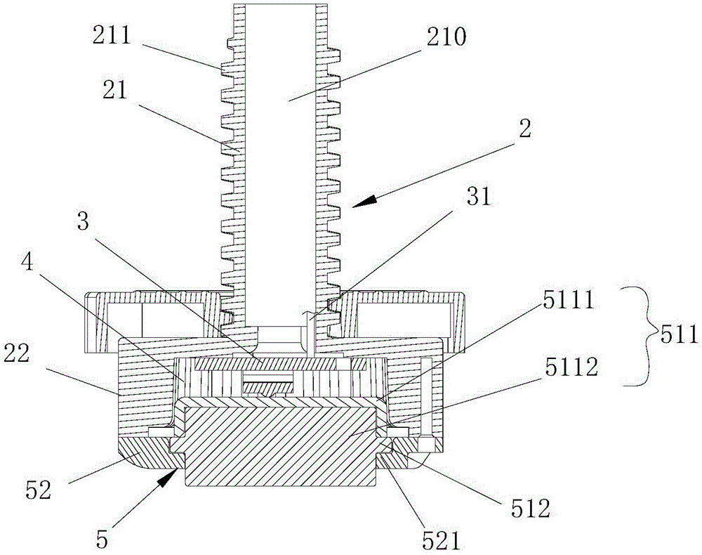 Automatic weighing device of washing machine