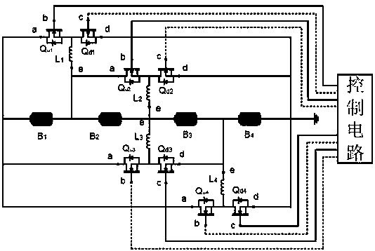 Dual-voltage hybrid equalization control method of series battery pack