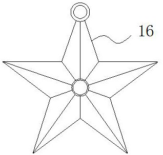 Sharp detection device with polishing function for detecting bag and suitcase metal pendant