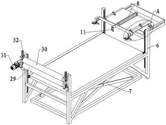 Composite board processing line and processing technology