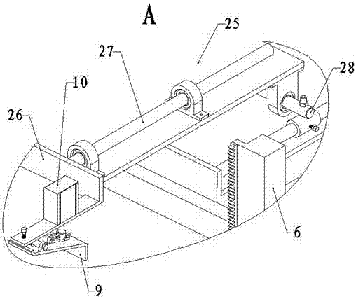 Composite board processing line and processing technology