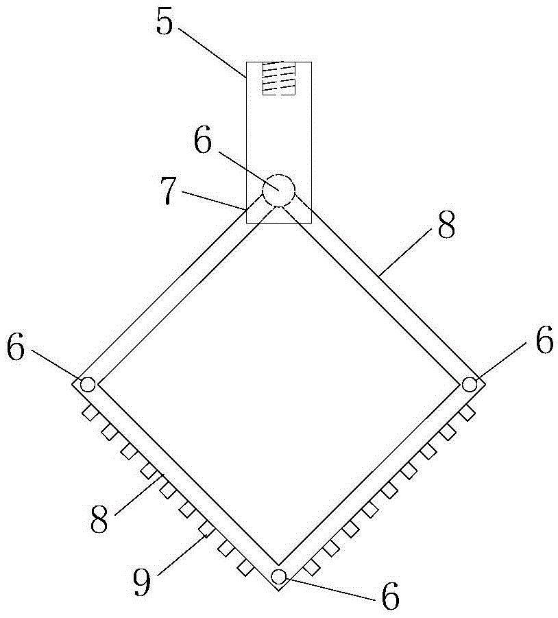 Construction method of composite foundation structure of nail-shaped bored piles for strengthening soft foundation of embankment