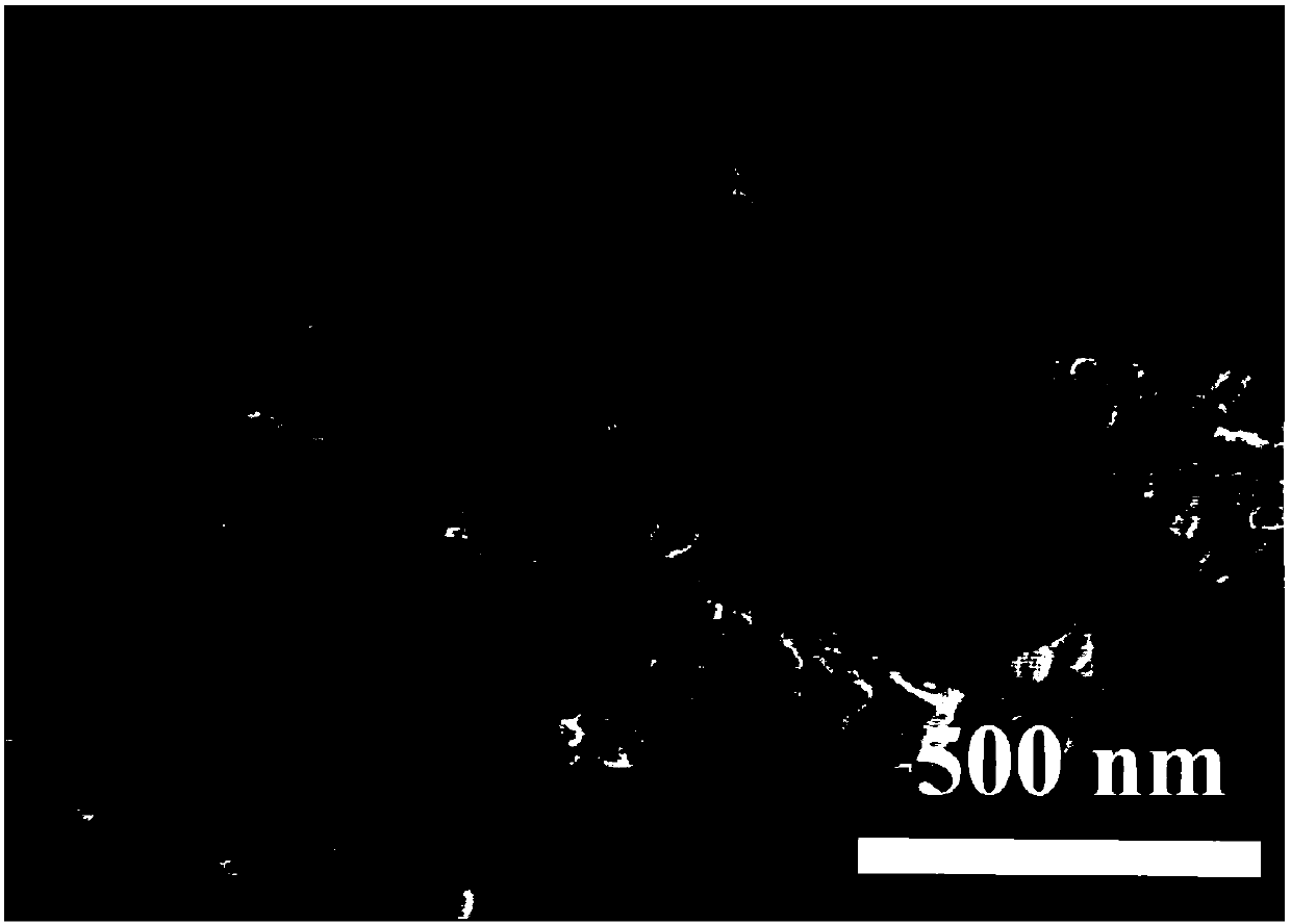 Preparation method of zinc oxide-graphite-like structure carbon-nitrogen flake nanocomposite material