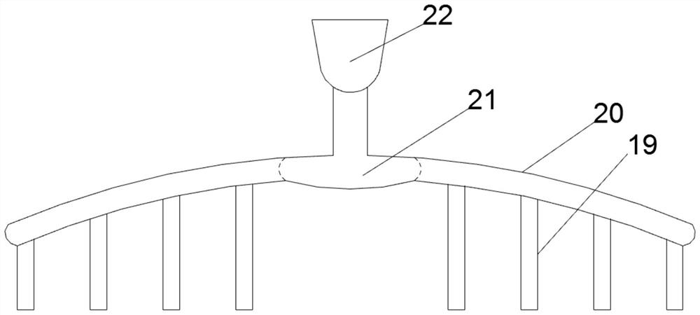 A separate installation type split flow centrifugal device