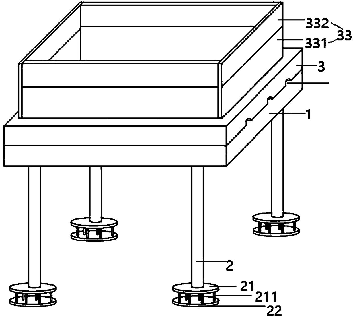 Underwater working device and method