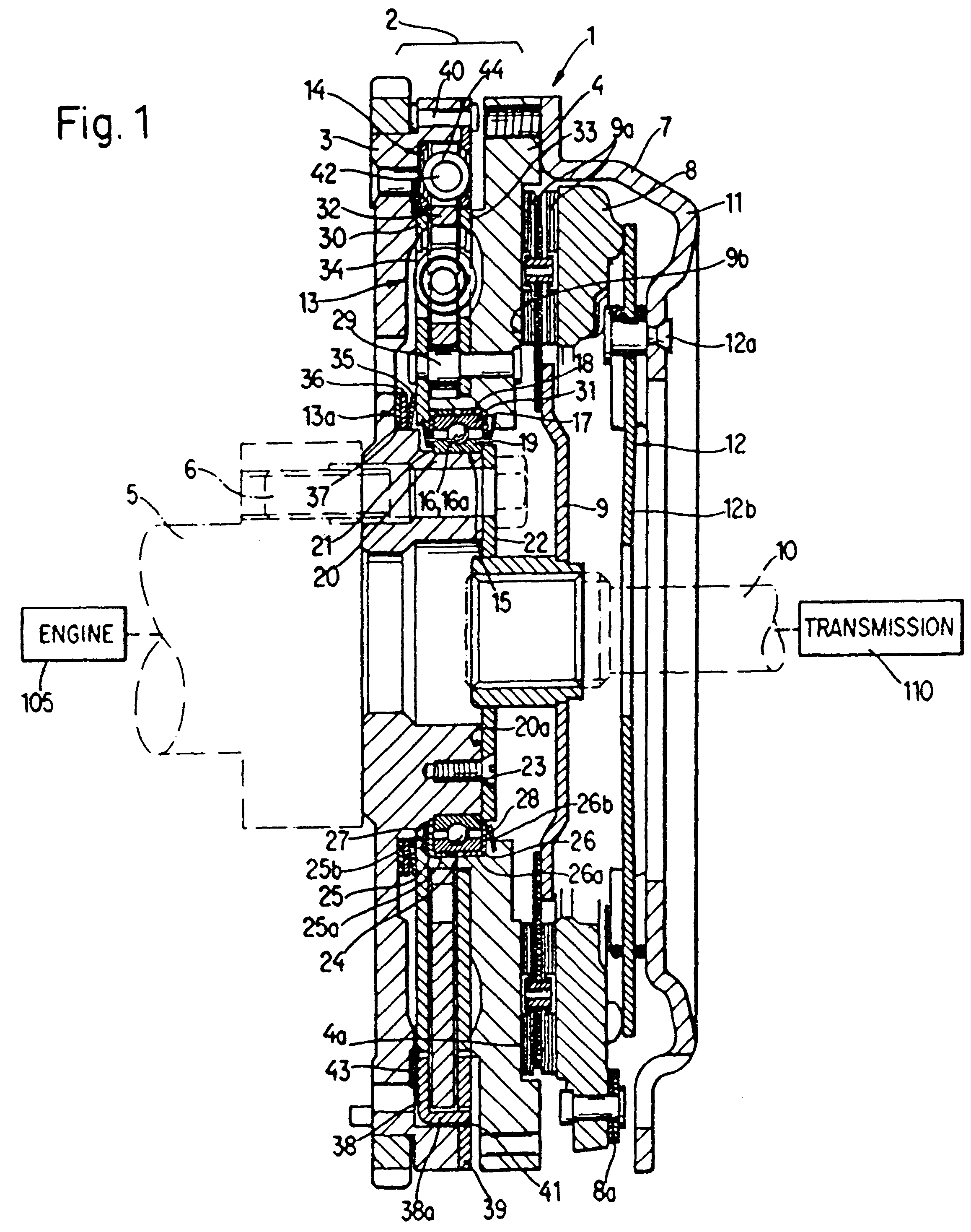 Torque transmitting and torsion damping apparatus for use in motor vehicles