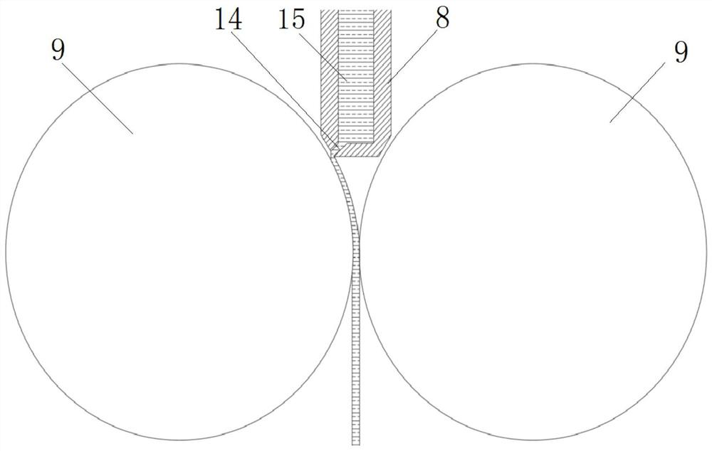 A method for continuous preparation of zirconium-based amorphous thin strips