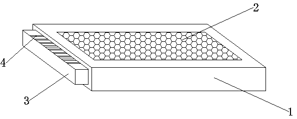 Electronic circuit board having heat dissipation function