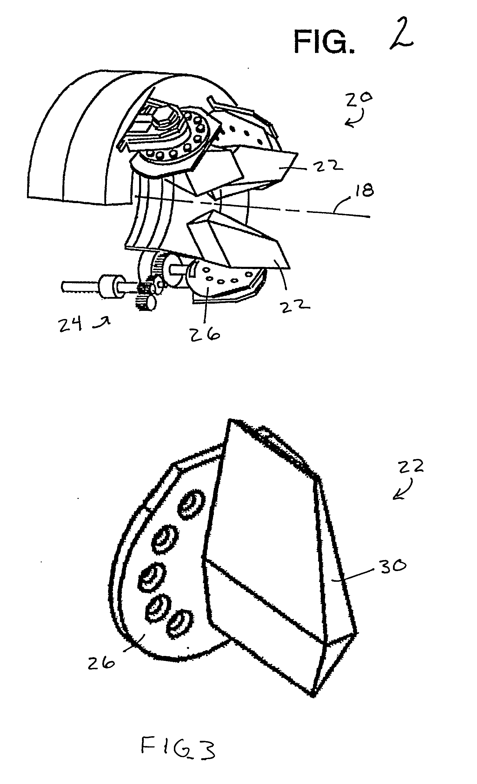 Dissolvable thrust vector control vane